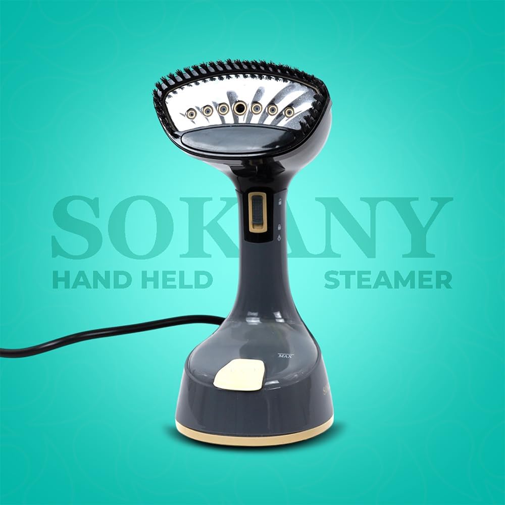 1300W Travel Garment Steamer Foldable Portable 120ml Fast Steam