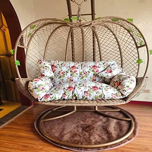 Double Egg Chair Cushion Waterproof 2 Seater Head Pillow