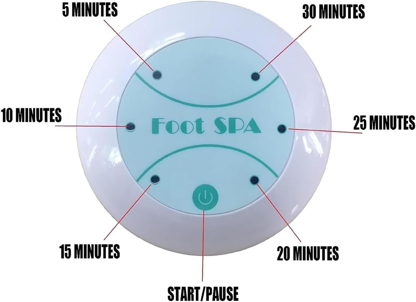 Ionic Foot Spa Detox Machine with Basin Home Foot Bath Cleanse