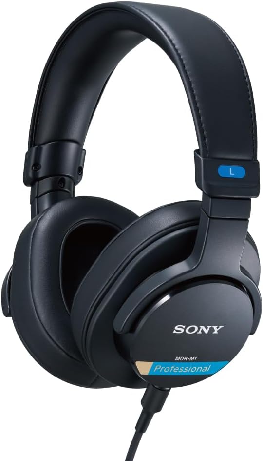 Closed Back Studio Monitoring Headphones Wired Hi Res 5Hz 80kHz