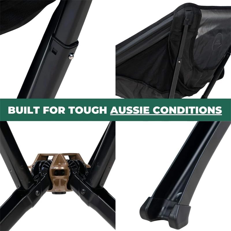 Army Green Portable Outdoor Chair Lightweight Folding