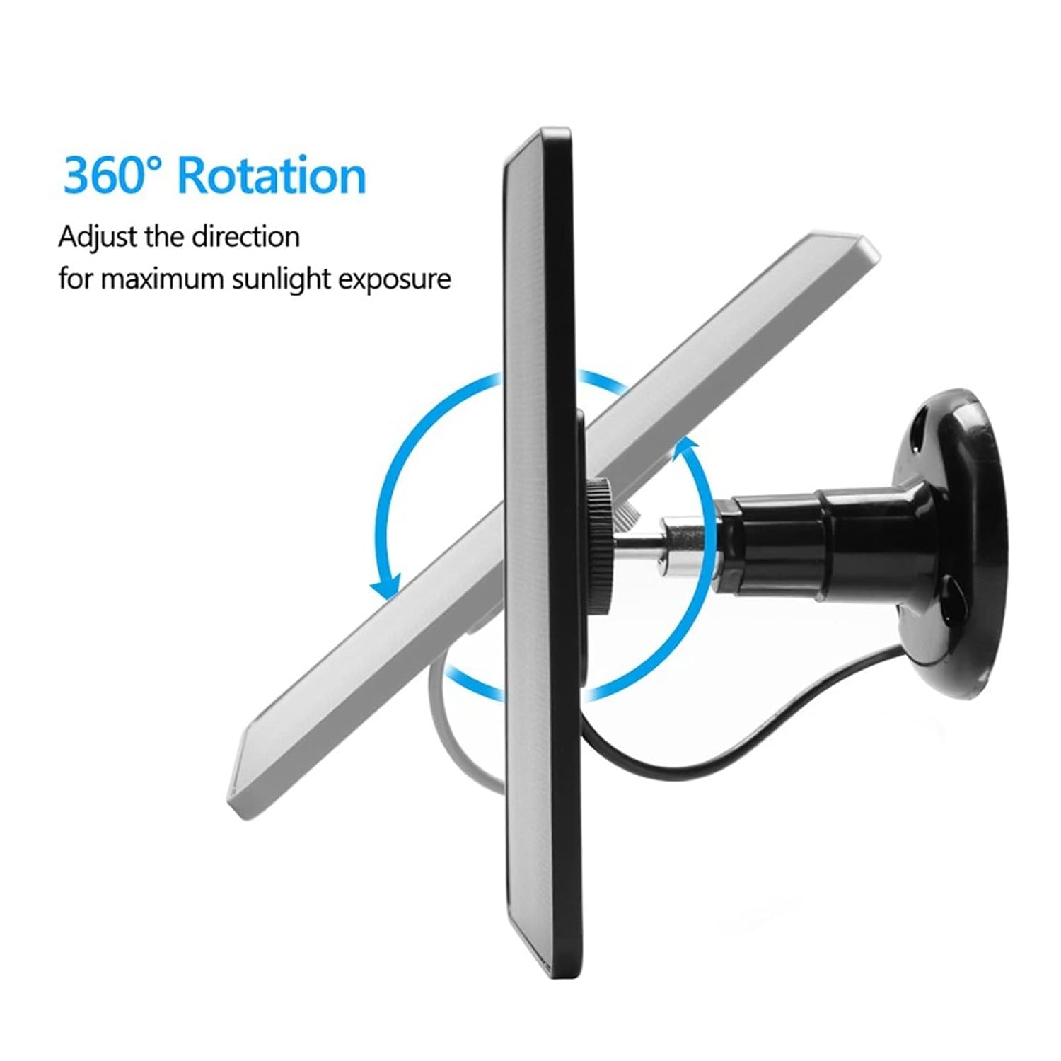 10W Solar Panel for Outdoor Security Camera Waterproof USB