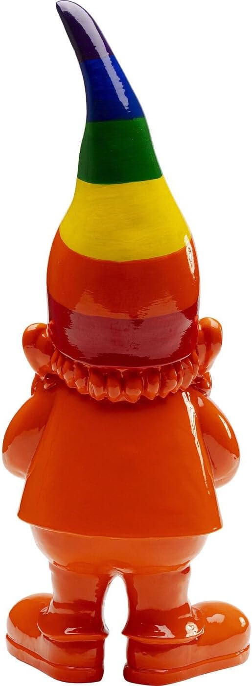 Rainbow Gnome Figurine Colorful Modern Home Decor Statue