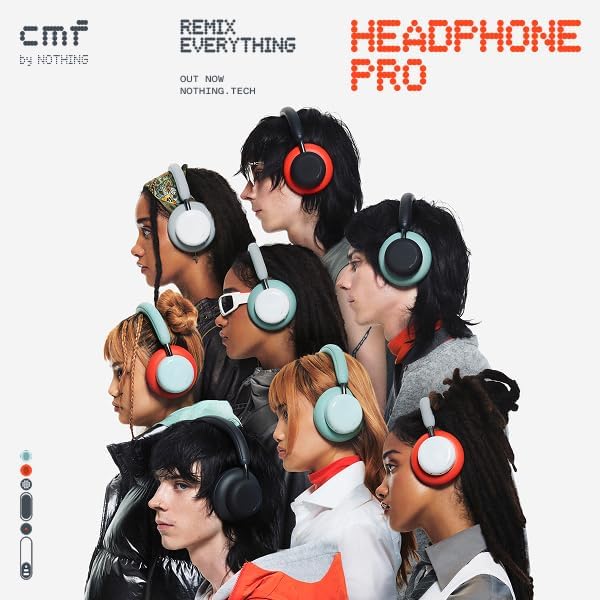 Wireless ANC Over Ear Headphones 100H Playtime Hi-Res LDAC
