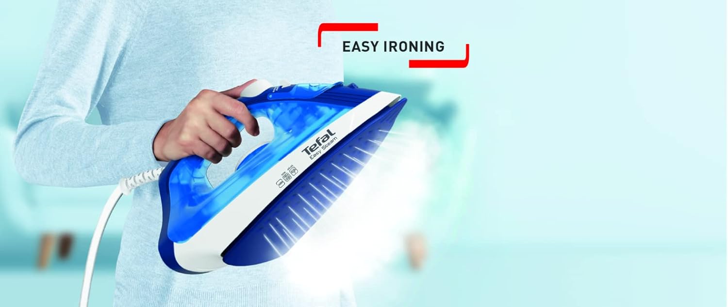 1200W Steam Iron Vertical Steam Non Stick Soleplate