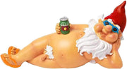 Funny Naughty Garden Gnome Couple Resin Outdoor Lawn Decor