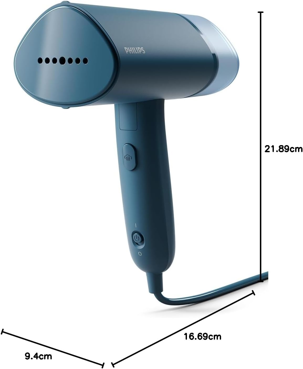 Handheld Clothes Steamer Foldable 1000W 20g Steam Compact Travel