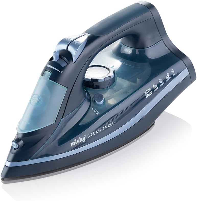 Cordless Steam Iron 2400W Ceramic Soleplate 270ml Tank Charging Base