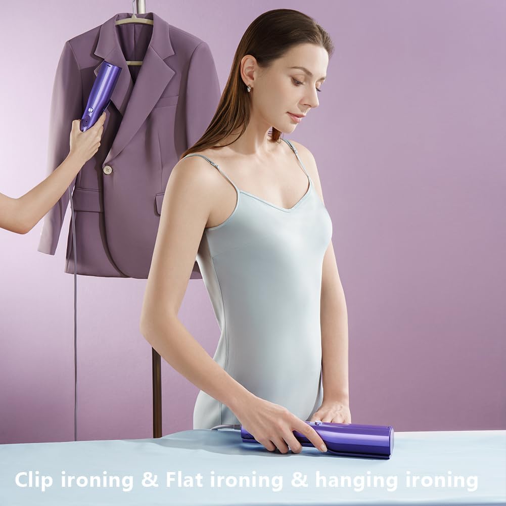3in1 Clip Garment Steamer 900W 15s Heat Travel Portable