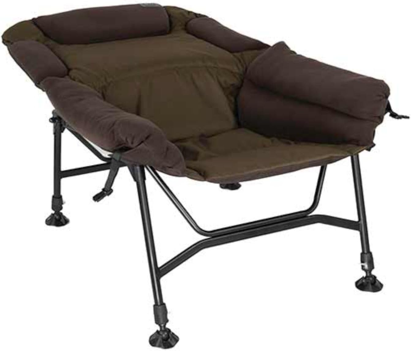 Padded Fishing Lounger Chair Adjustable Backrest