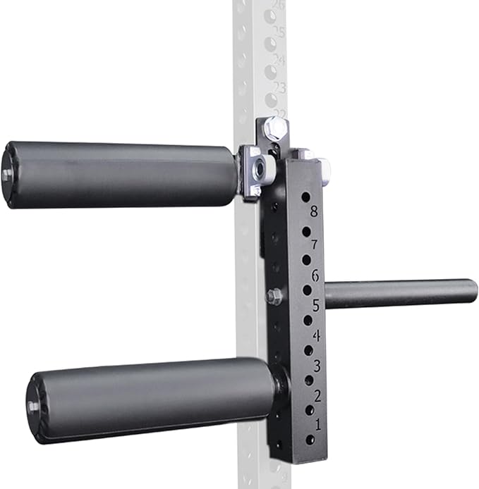 Leg Extension Curl Attachment Power Rack Trainer Olympic Plate