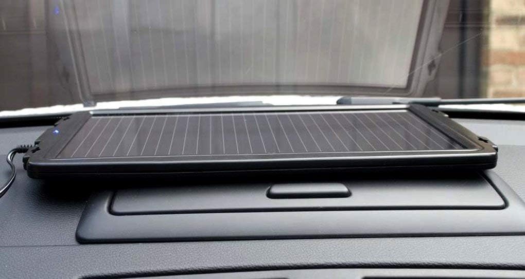 12V Solar Car Battery Charger for Car Van Caravan