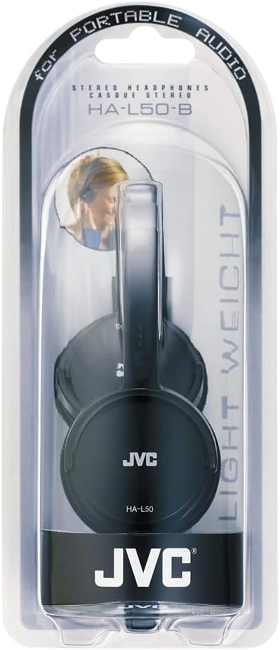 Wired Lightweight On Ear Headphones 3.5mm Stereo Adjustable