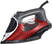2600W Steam Iron One Temperature Ceramic Soleplate 210g Steam Boost