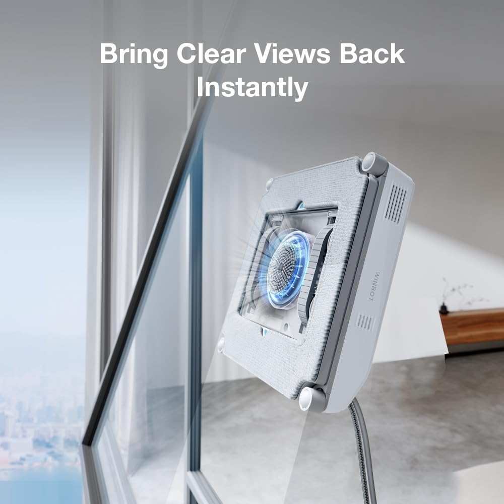 Window Cleaning Robot Ultrasonic Spray Smart Auto Glass Cleaner