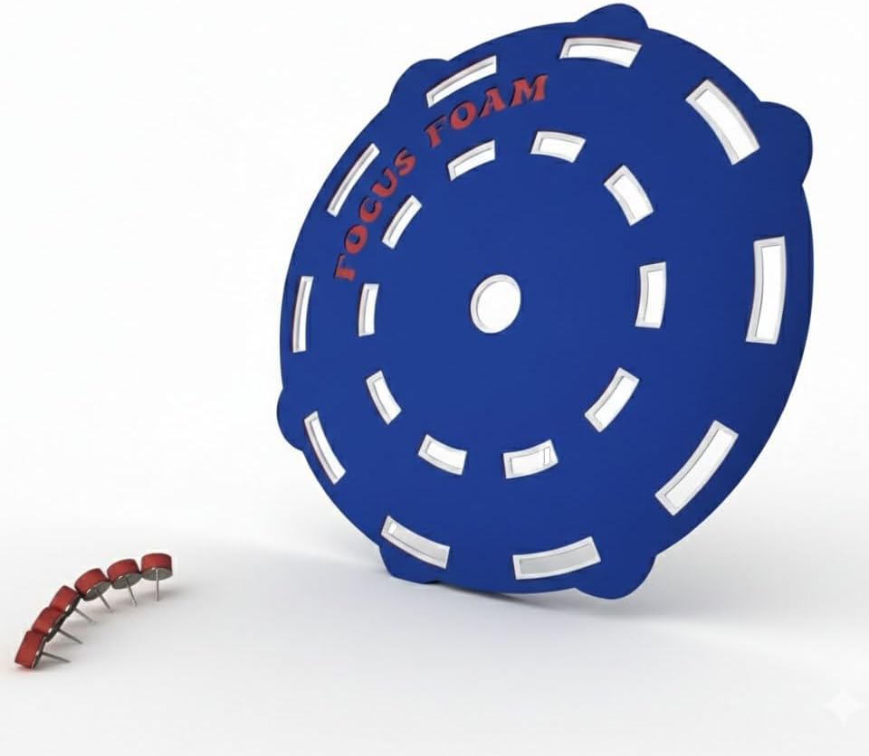 Dartboard Trainer Overlay EVA Foam Doubles Triples Practice
