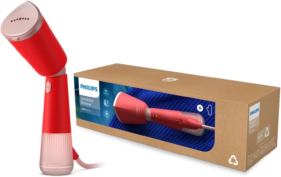 Handheld Clothes Steamer 1400W 24g Steam Adjustable Head Fast