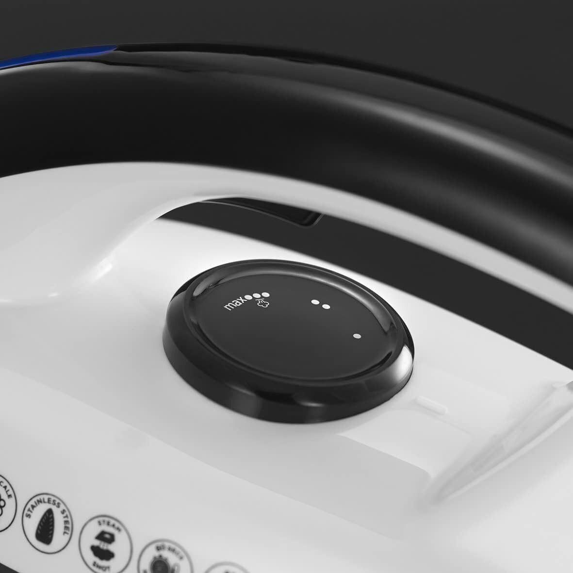 Steam Generator Iron 2400W 90g Steam 1.3L Tank Anti Calc Soleplate