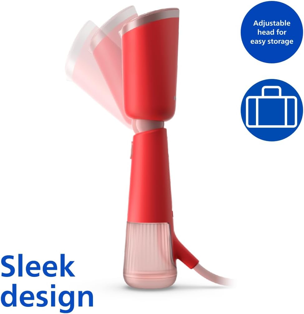 Handheld Clothes Steamer 1400W 24g Steam Adjustable Head Fast