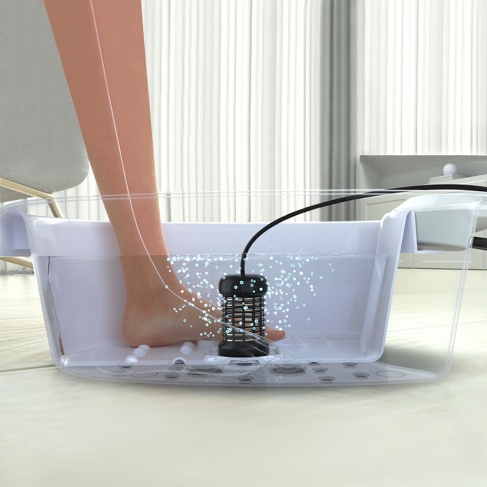Ionic Foot Spa Detox Machine with Basin Home Foot Bath Cleanse