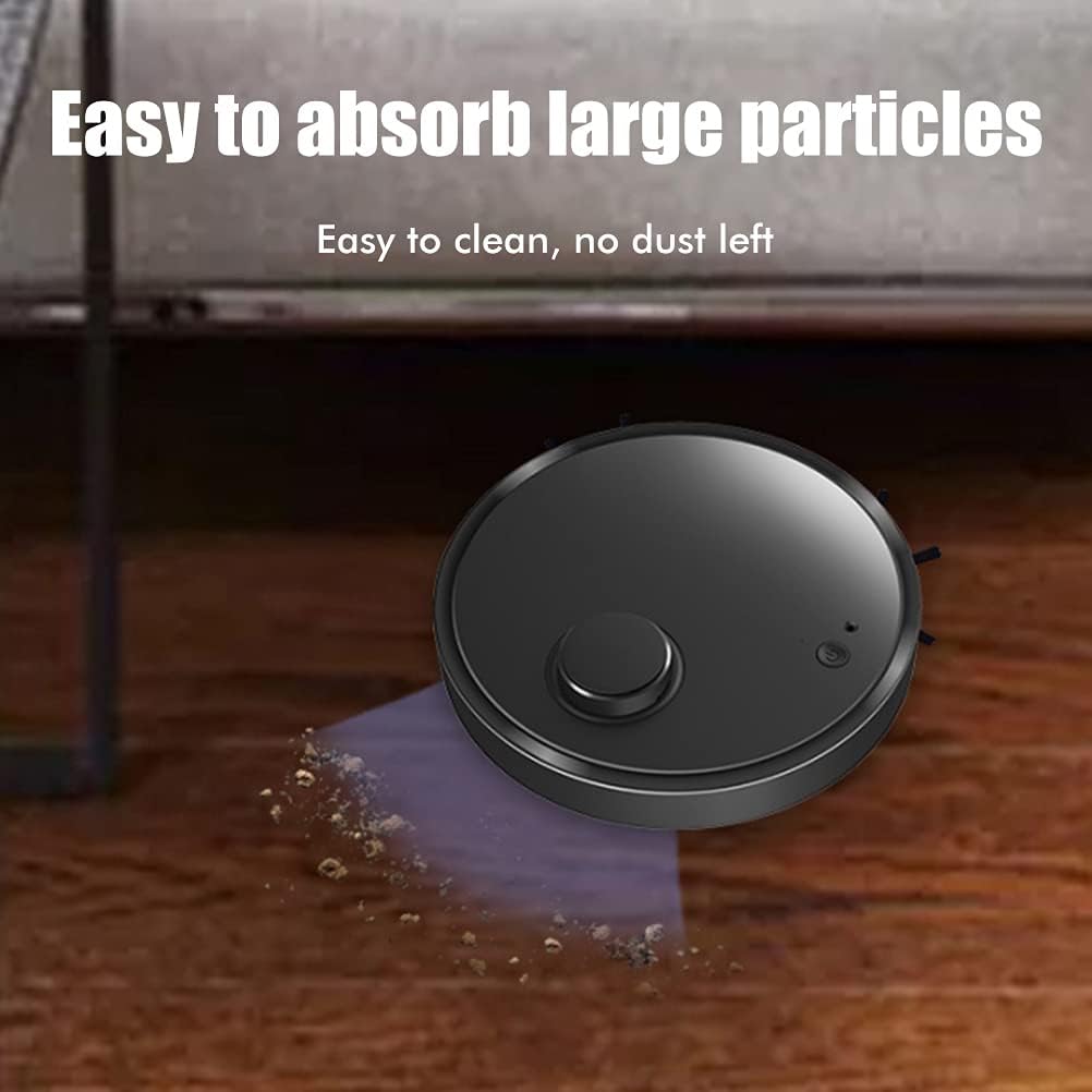 Robot Vacuum Mop 1500Pa Slim Quiet Auto Recharge Smart Cleaner