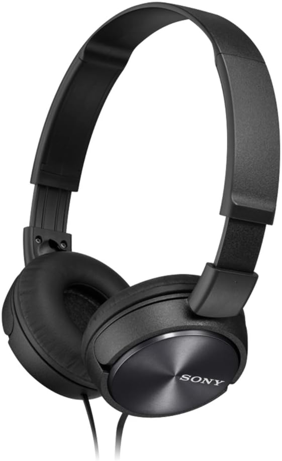 Wired On-Ear Headphones 3.5mm Stereo Foldable Lightweight Headset