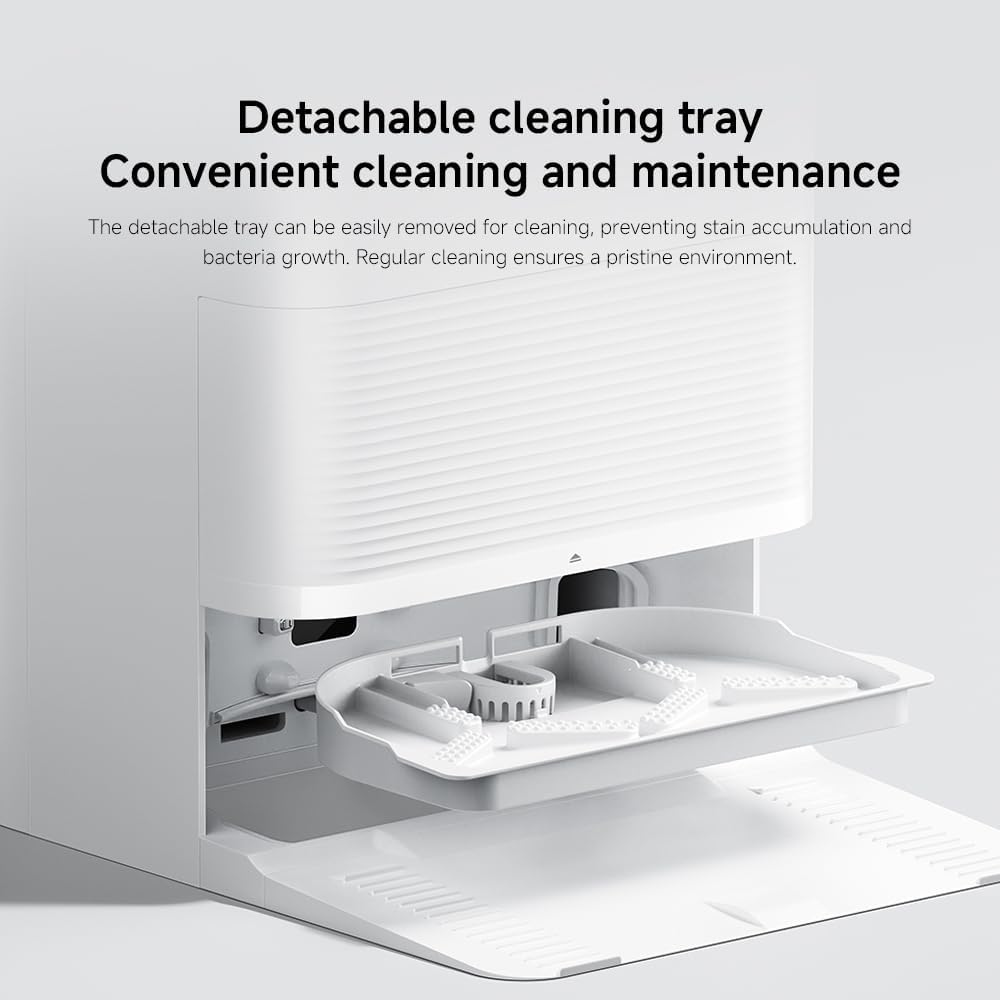 Robot Vacuum Mop Self Empty 7000Pa Auto Wash LiDAR WiFi