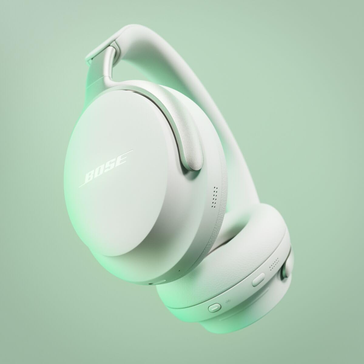 Wireless Noise Cancelling Over Ear Headphones Spatial Audio 24Hr White