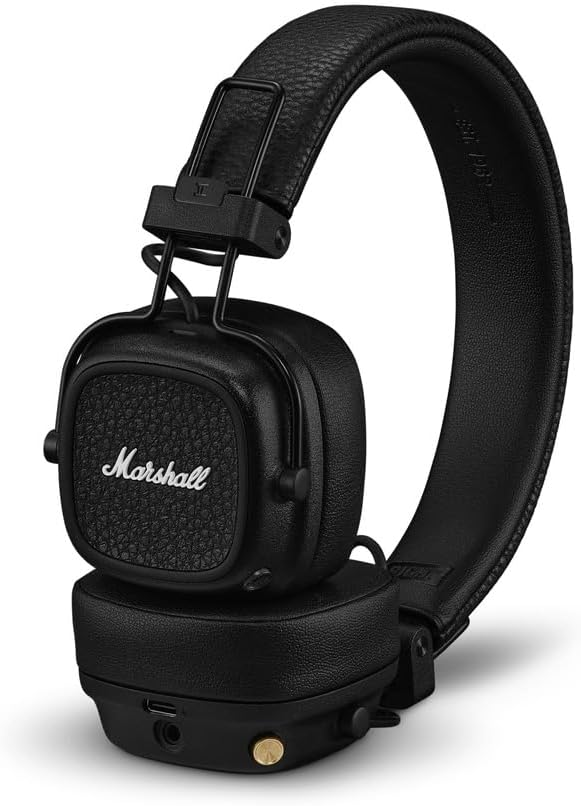 Wireless On Ear Bluetooth Headphones 100H Playtime Foldable Bass