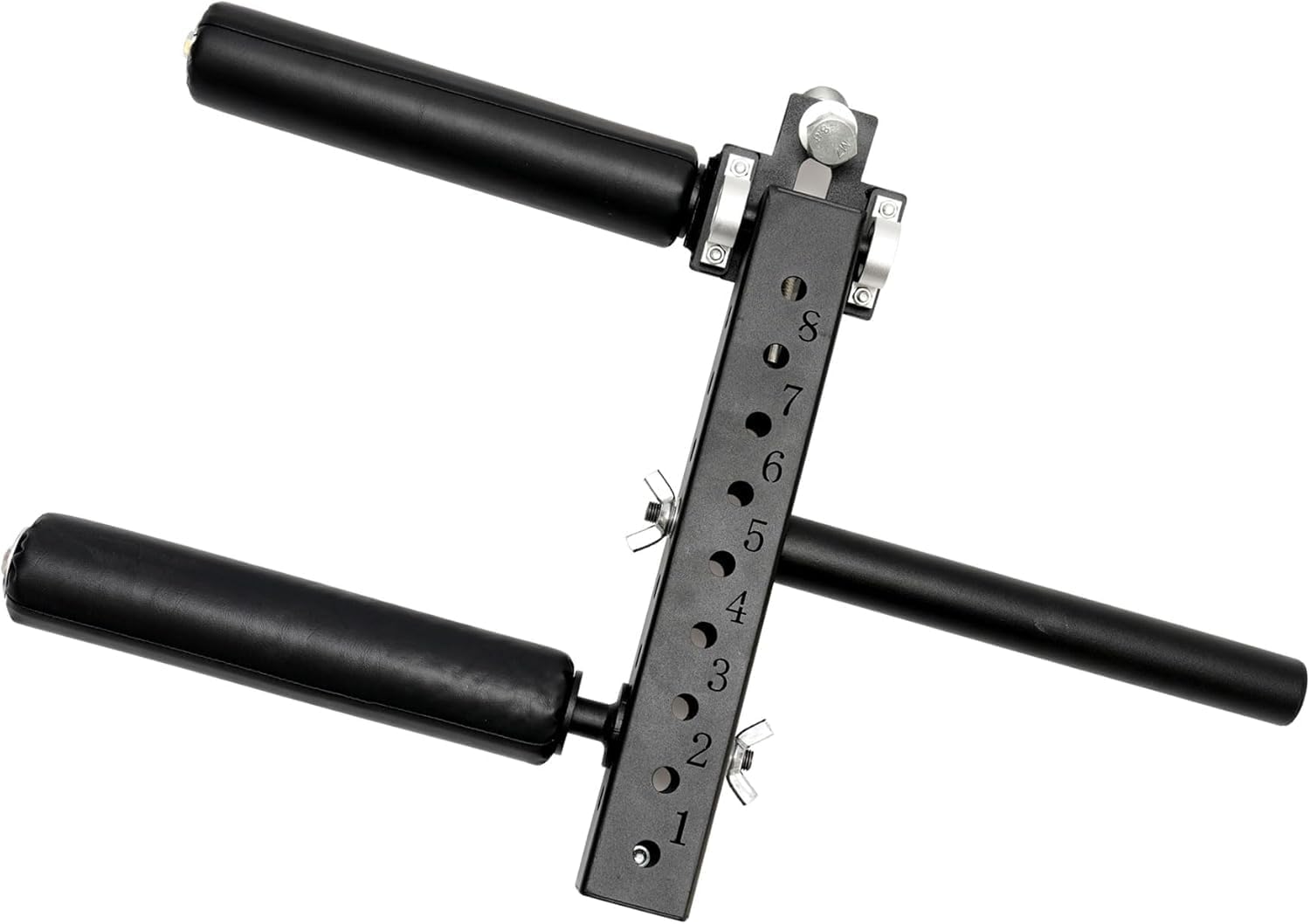 Leg Extension Curl Attachment Squat Rack Adjustable Leg Trainer