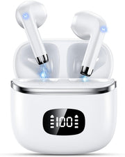 Bluetooth 5.3 Wireless Earbuds ENC Mic 40H LED Display