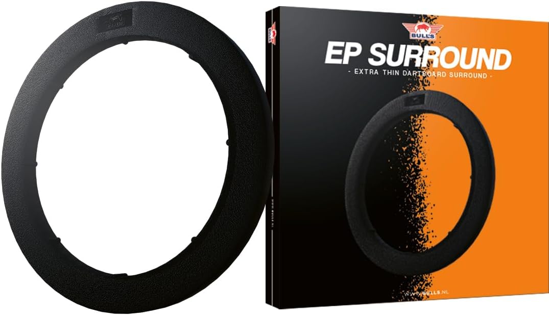 Dartboard Surround Wall Protector Black Durable Universal Easy Fit