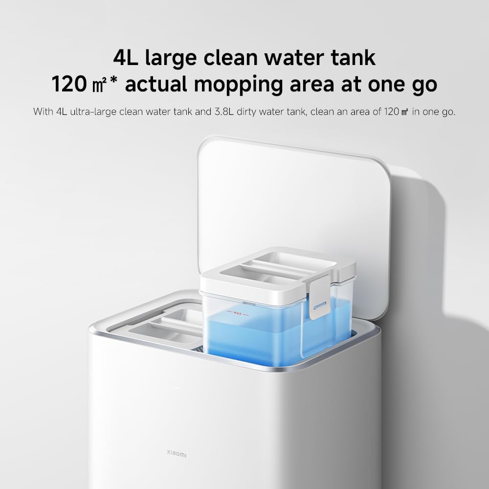 Robot Vacuum Mop Self Empty 7000Pa Auto Wash LiDAR WiFi