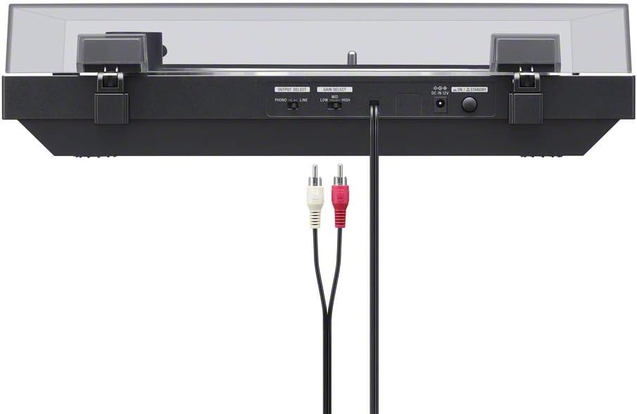 Bluetooth Vinyl Record Player Turntable 33/45RPM Built-in Preamp Black