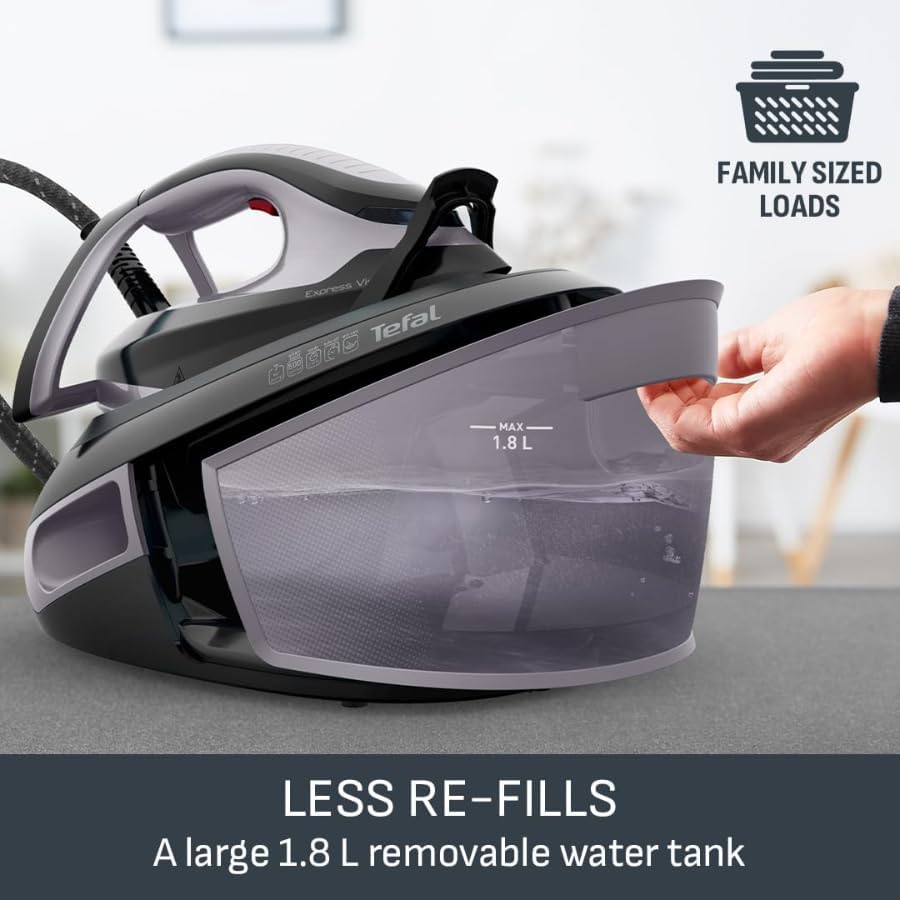 Steam Generator Iron 7 Bar 500g Steam Boost 1.8L Tank Fast Heat