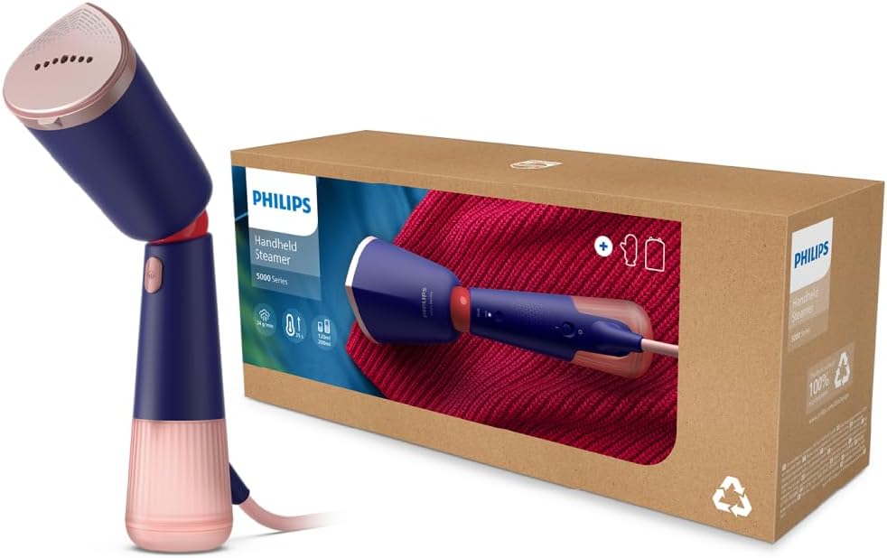 Handheld Clothes Steamer 1400W Fast Heat Portable Garment Steamer