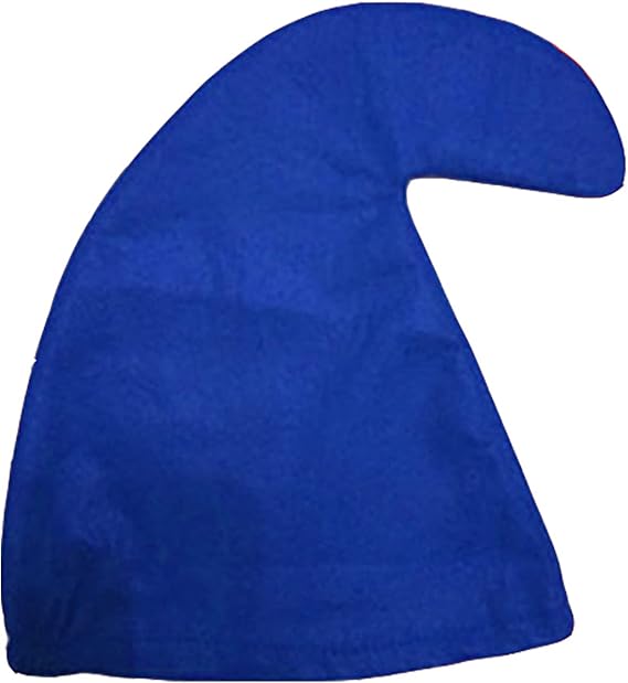 3PCS Gnome Costume Set Hat Beard Belt Dwarf Cosplay Fancy