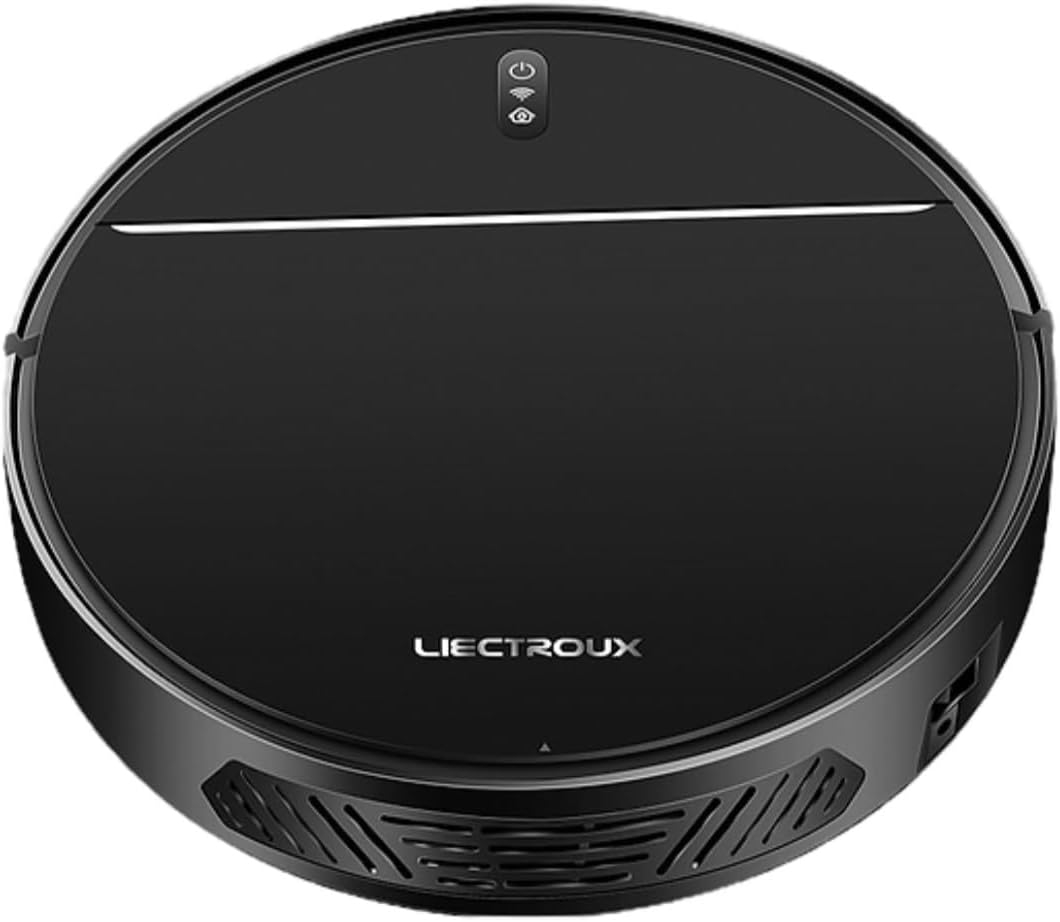 Robot Vacuum Mop 2500Pa WiFi App Smart Auto Clean HEPA Filter