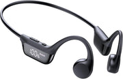 Bone Conduction Bluetooth Open Ear Headphones IPX7 Sport 10H