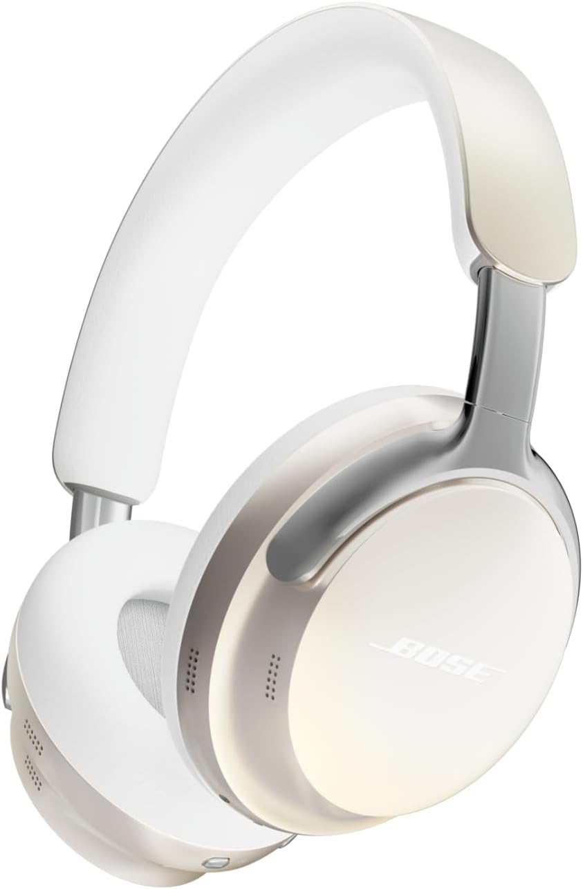 Wireless Noise Cancelling Over Ear Headphones Spatial Audio 24Hr