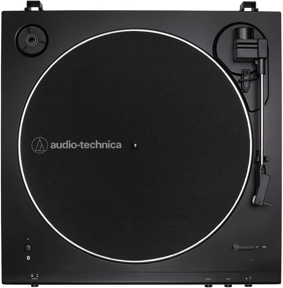 Bluetooth Turntable With Maple Active Speakers Automatic