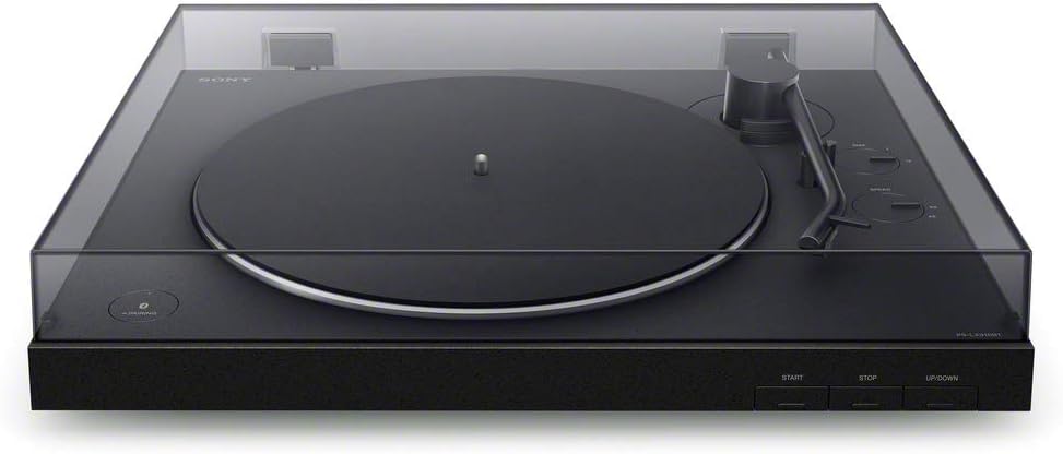 Bluetooth Vinyl Record Player Turntable 33/45RPM Built-in Preamp Black