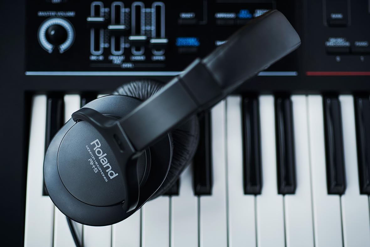 Wired Over Ear Monitor Headphones 40mm Drivers Studio Audio