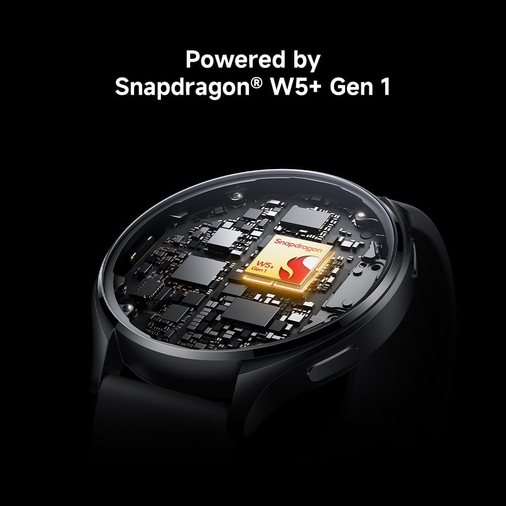 Silver Wear OS Smart Watch GPS NFC Fitness Tracker