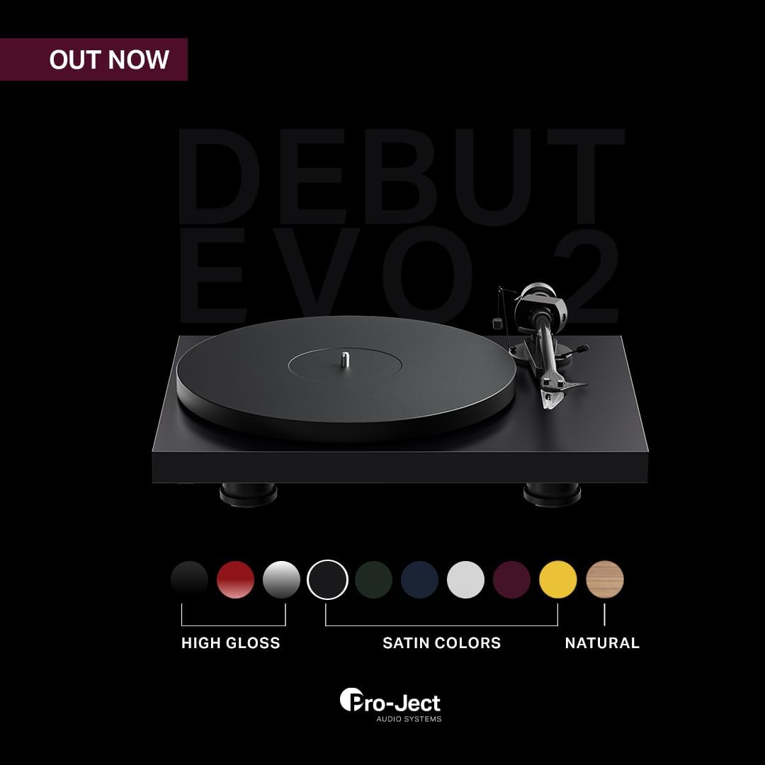 Next-Gen Audiophile Turntable with Carbon Fiber Tonearm & MM Cartridge