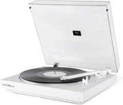 Automatic Bluetooth Turntable White 2 Speed Record Player