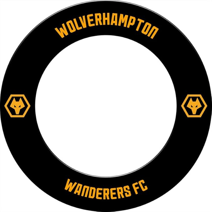 Football Club Dartboard Surround Rubber Wall Protector 68cm