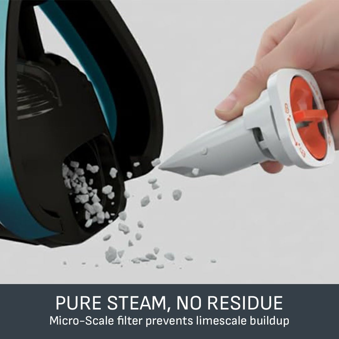 2800W Steam Iron 260g Boost Non Stick Soleplate Auto Shut Off