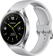 Silver Wear OS Smart Watch GPS NFC Fitness Tracker