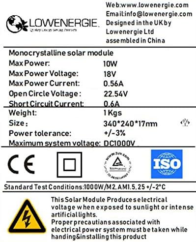 10W Solar Panel Battery Charging Kit Controller USB RV Boat
